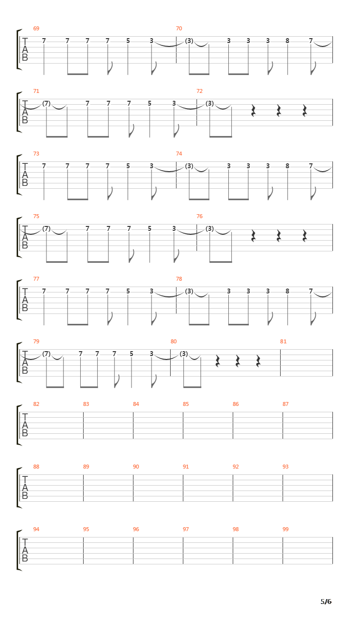 Venus 363吉他谱