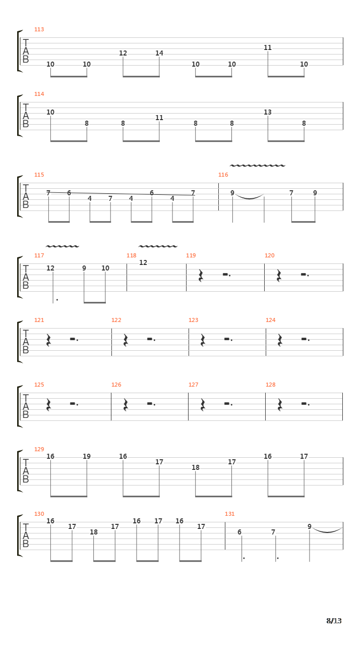 Revive In Me吉他谱