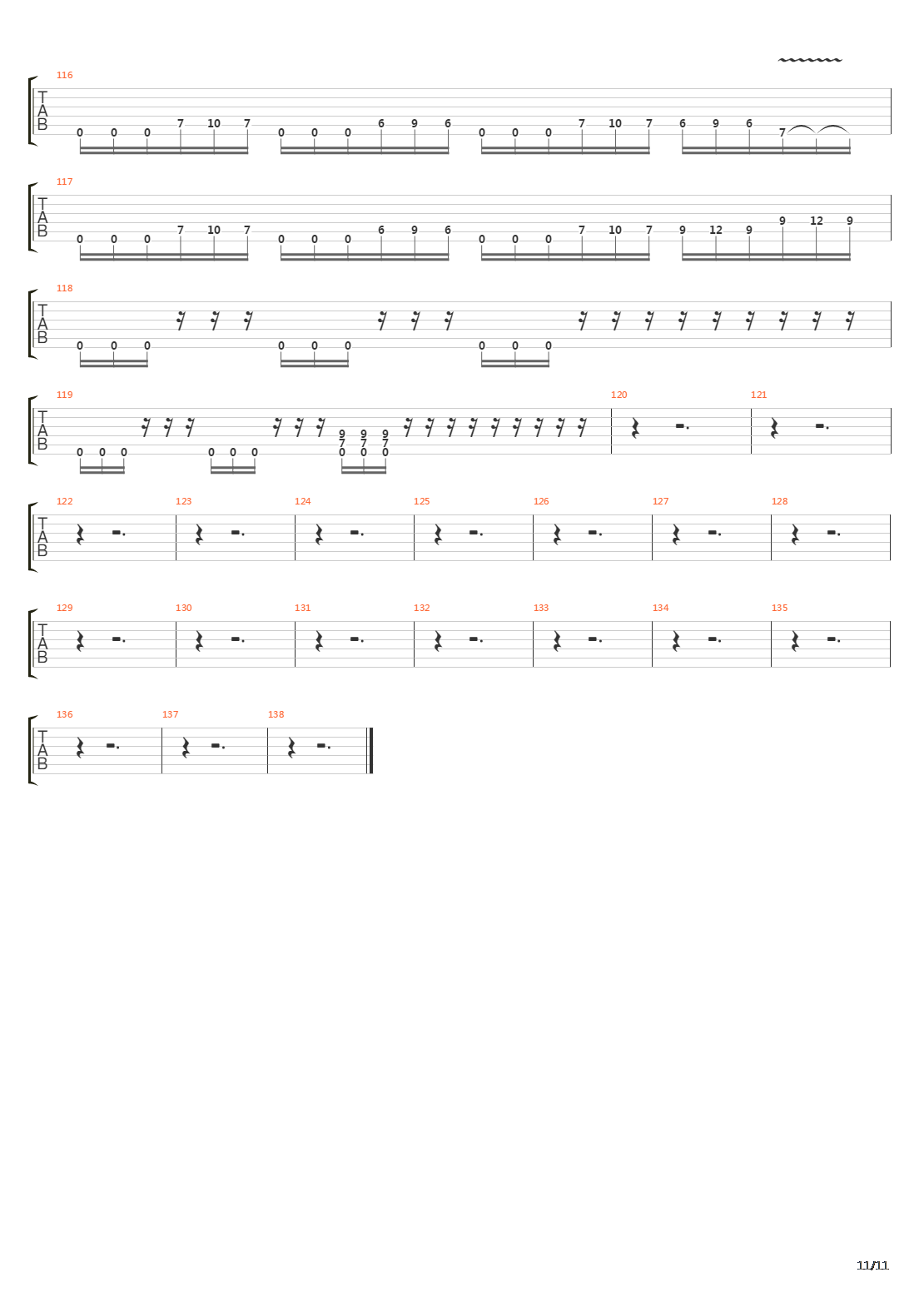 Falling吉他谱