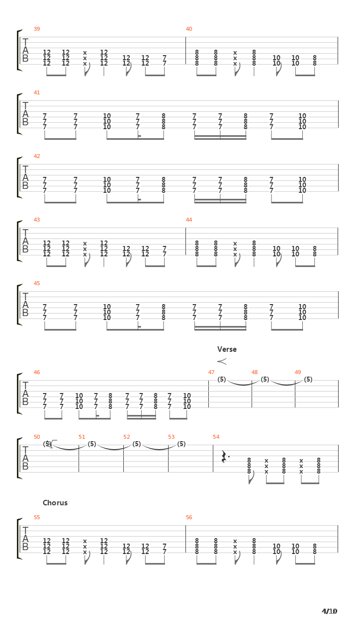 Mosaic吉他谱