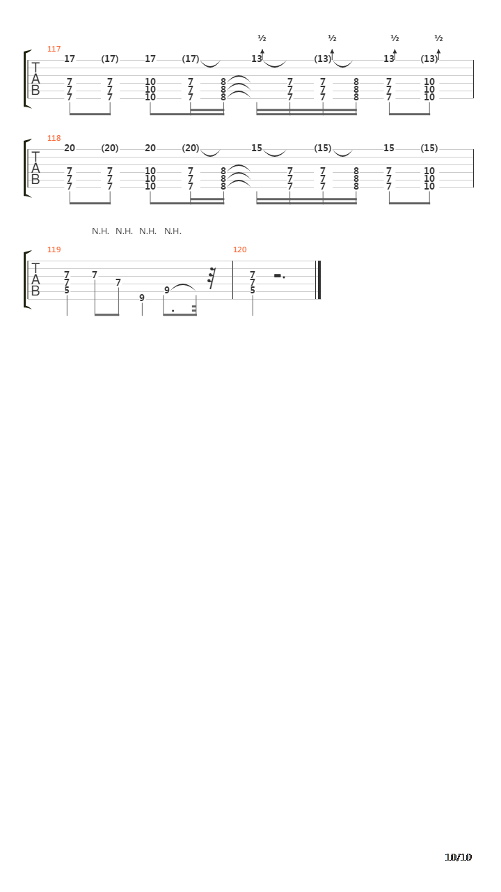 Mosaic吉他谱