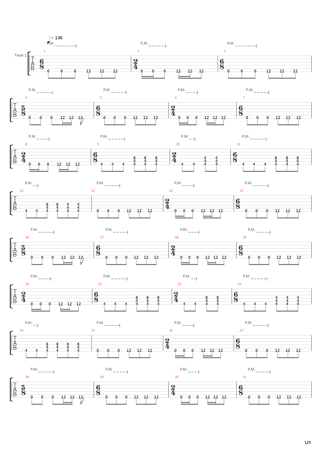 Hall Of The Dead吉他谱