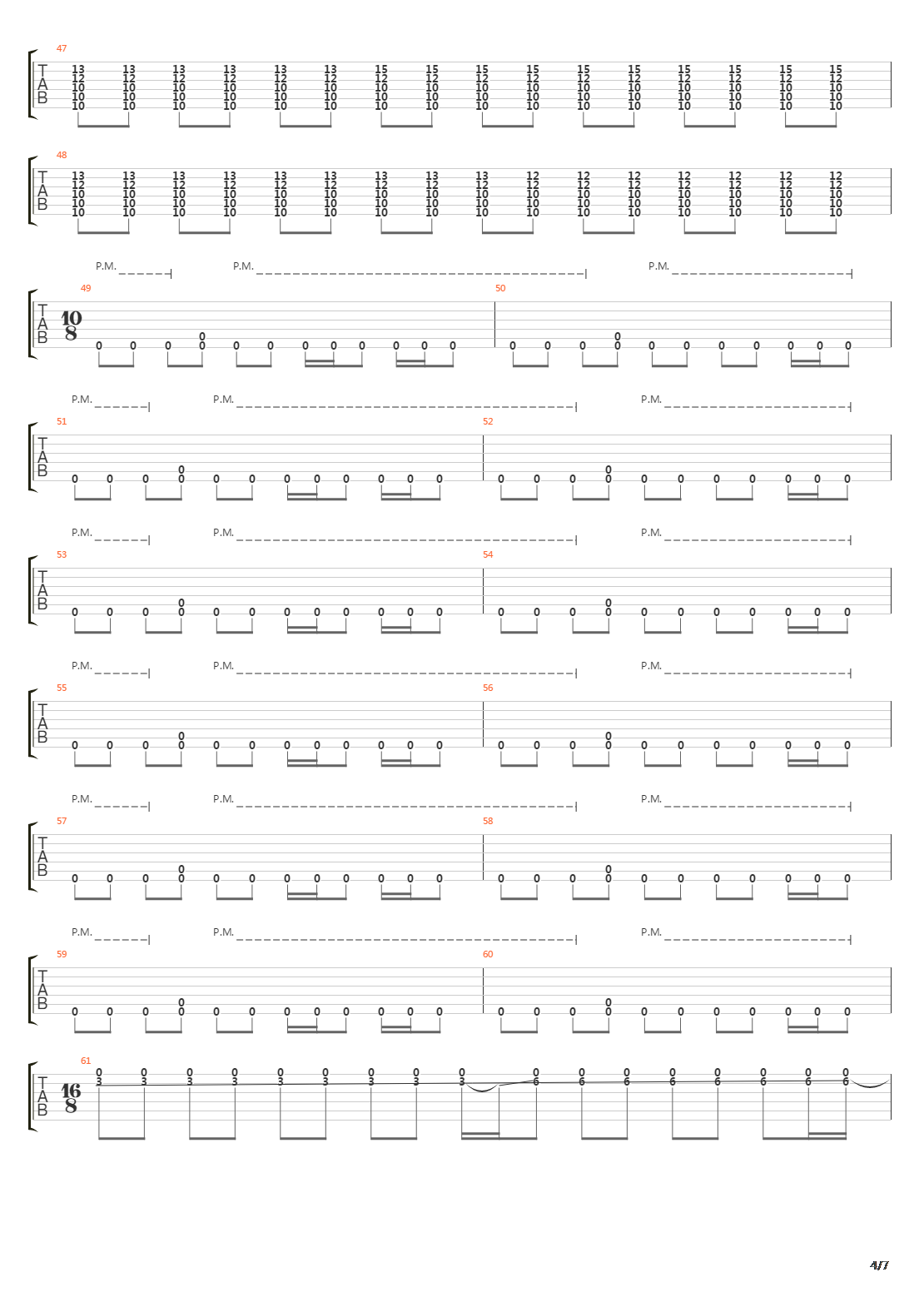 Hall Of The Dead吉他谱