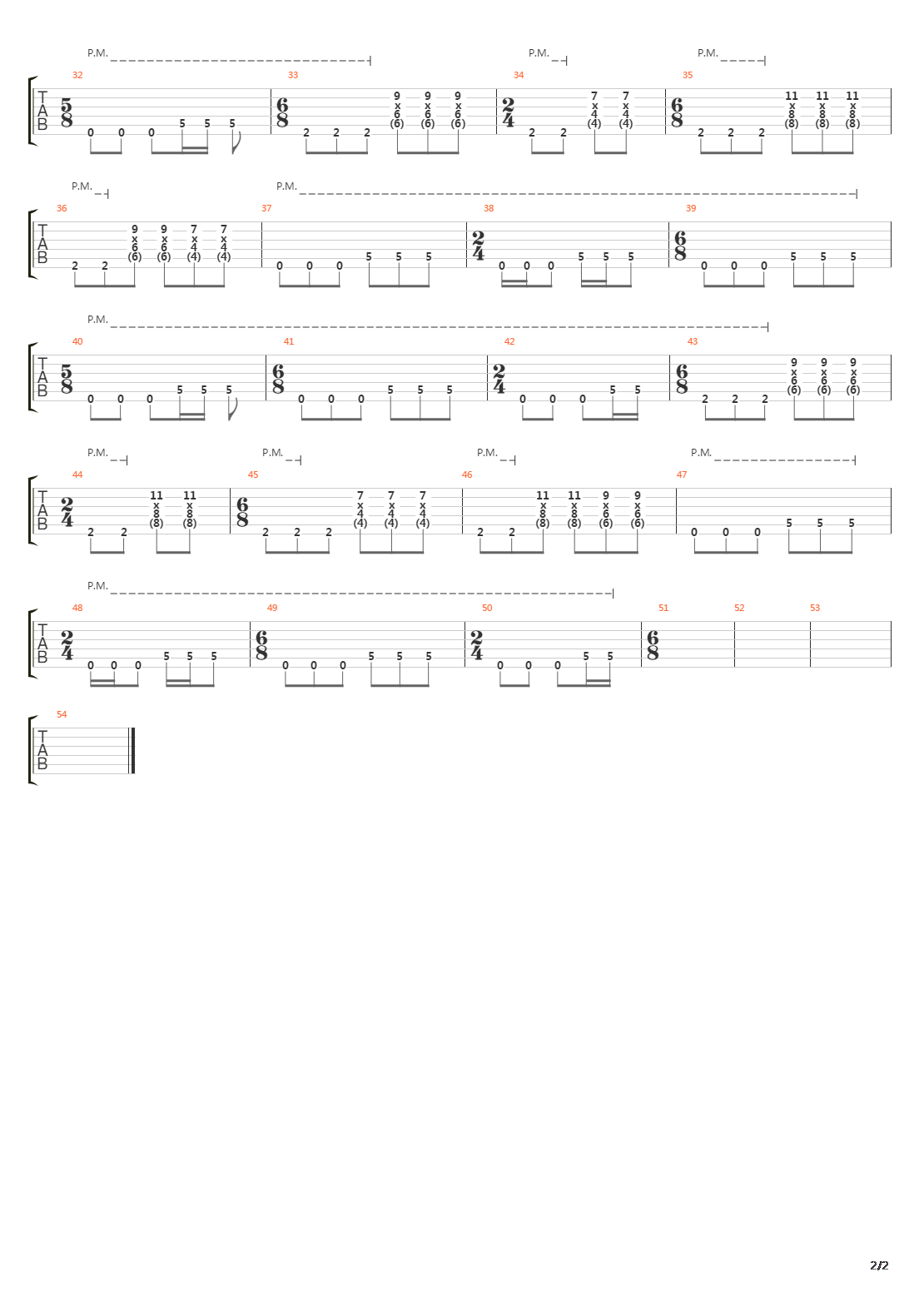 Hall Of The Dead吉他谱