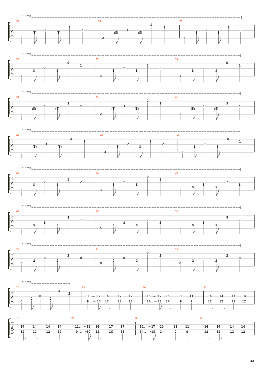 Maritime吉他谱