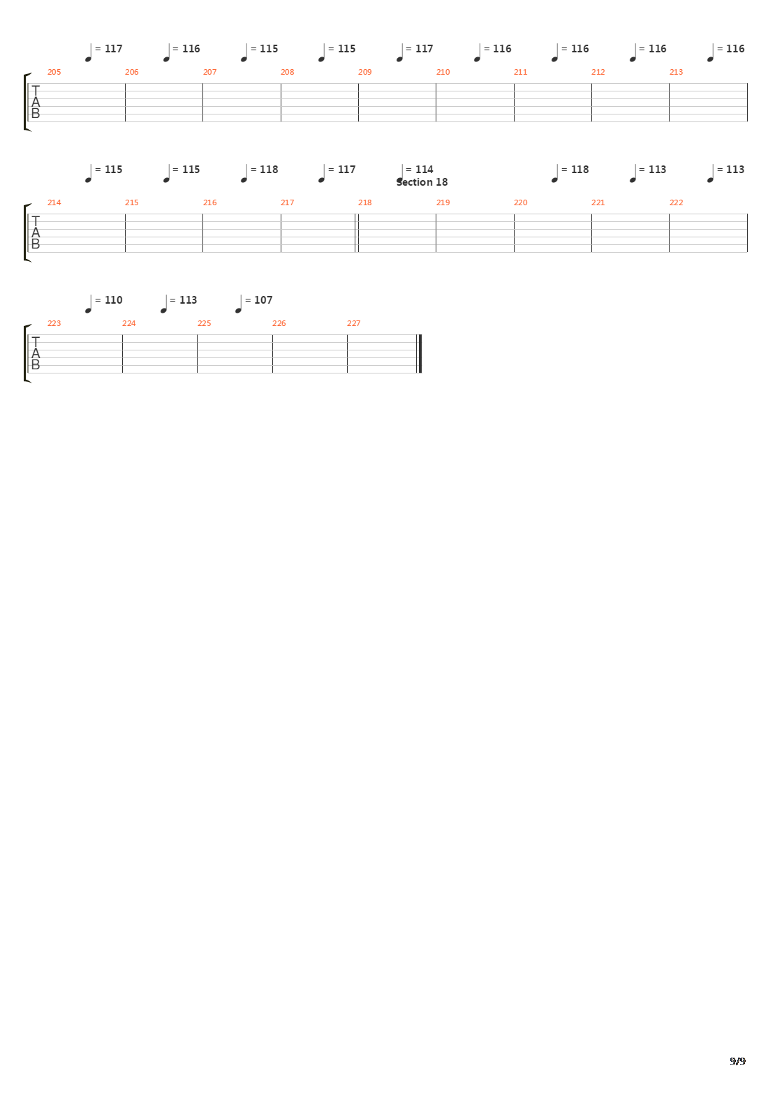 The Beginning And The End吉他谱