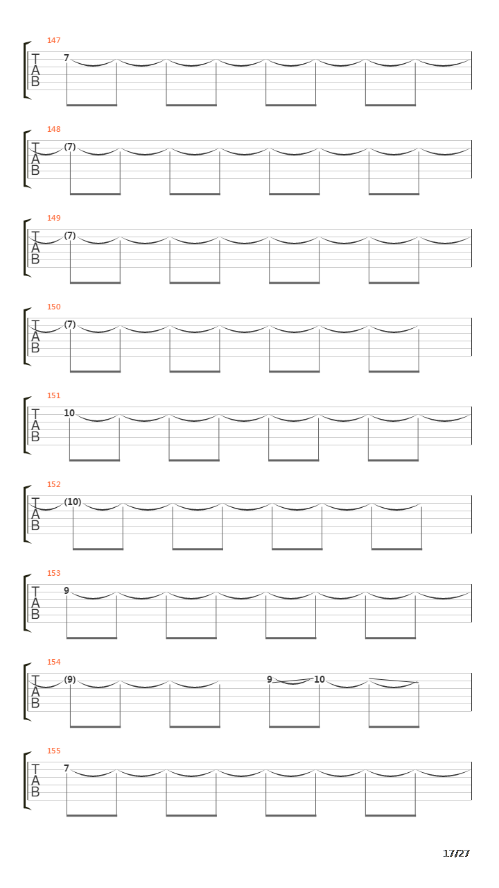 Threshold Of Transformation吉他谱