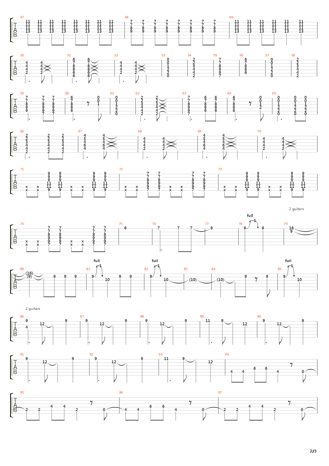 Going Underground吉他谱