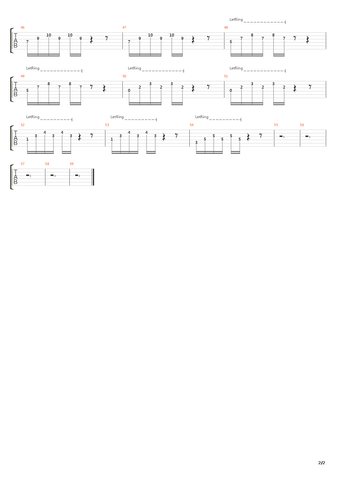 Freedom The Execution吉他谱