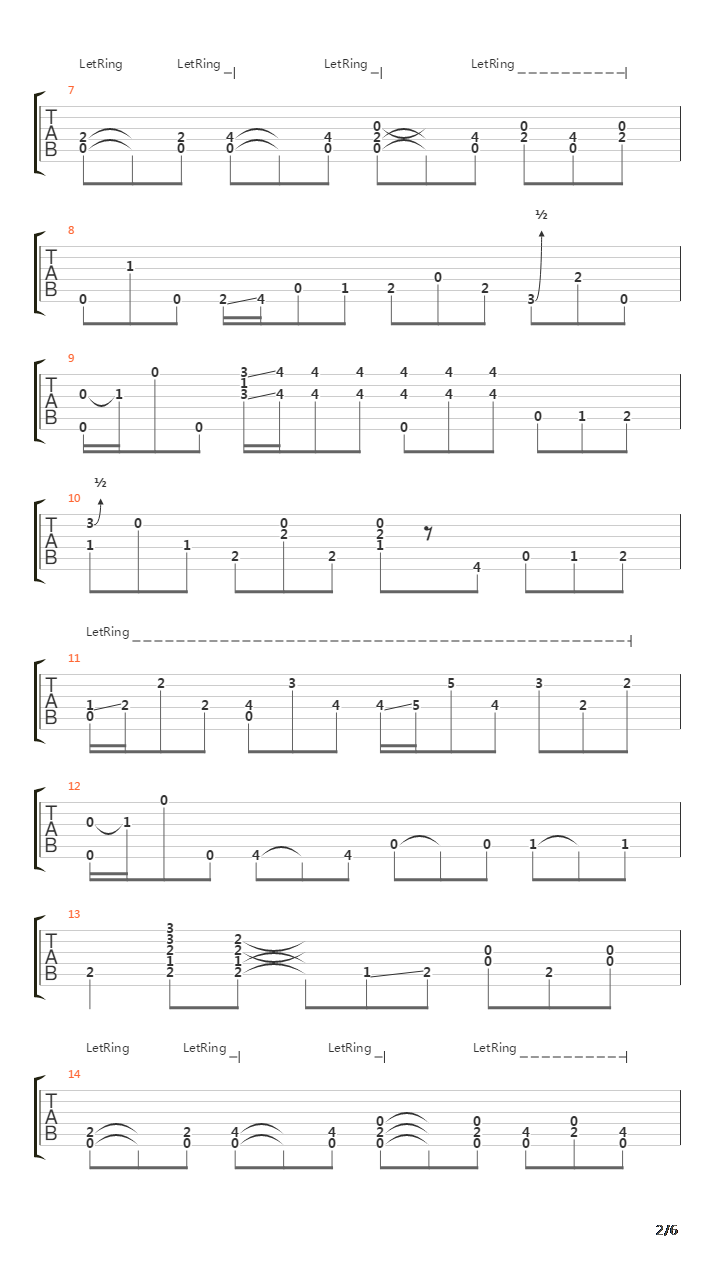 Steamroller吉他谱