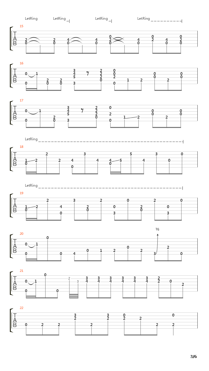 Steamroller吉他谱