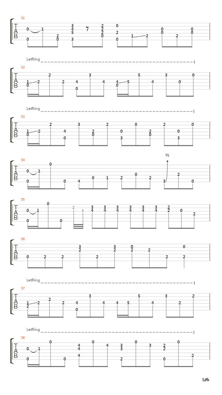 Steamroller吉他谱