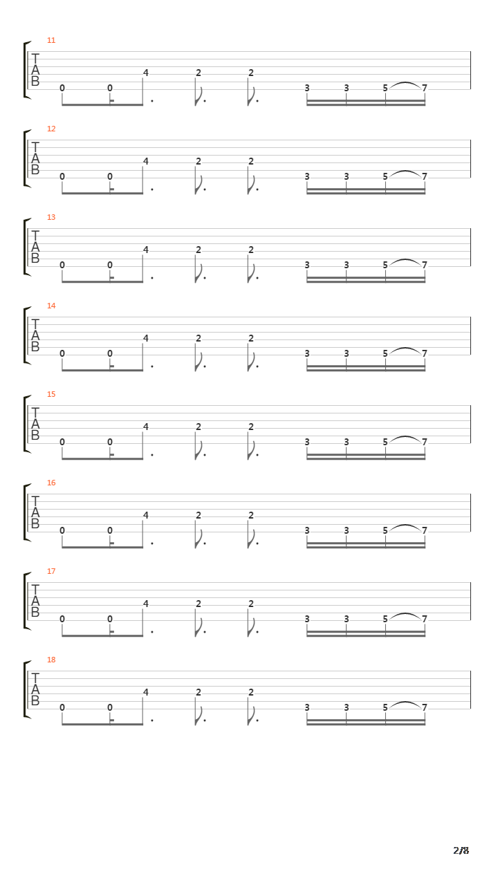 Irresistible Force吉他谱