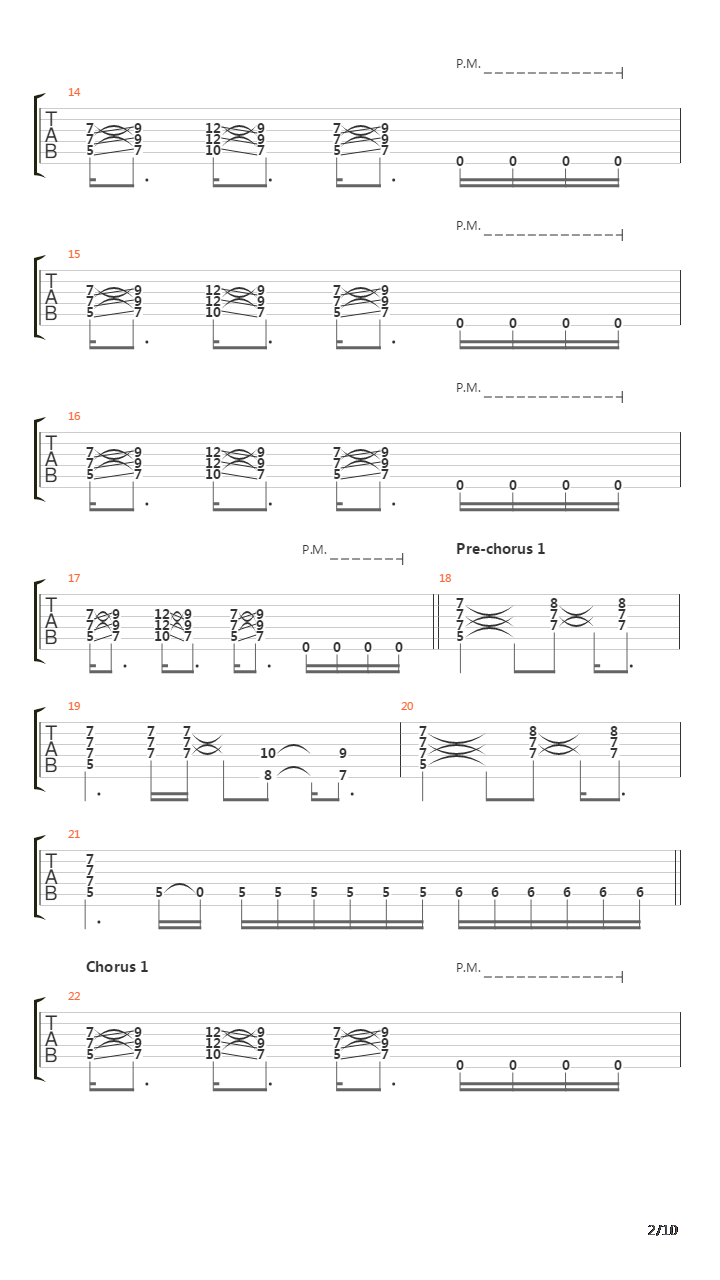 Mountain Song吉他谱