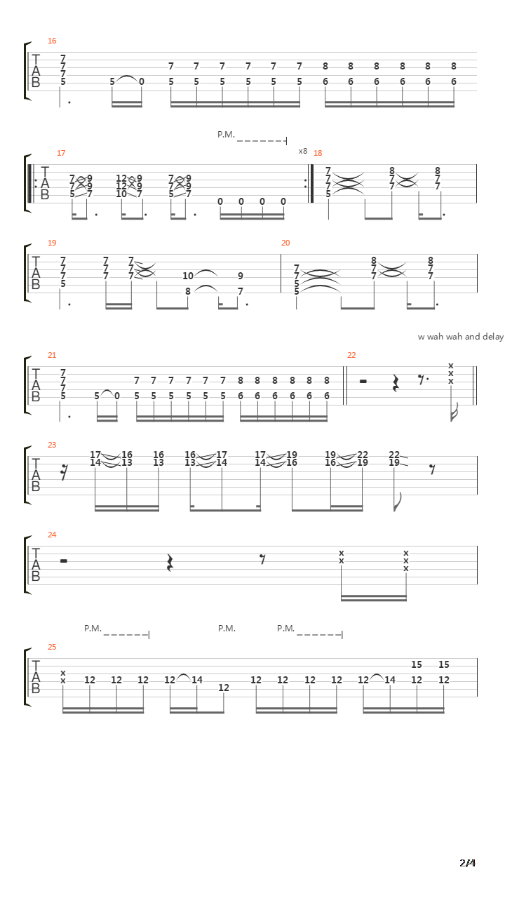 Mountain Song吉他谱
