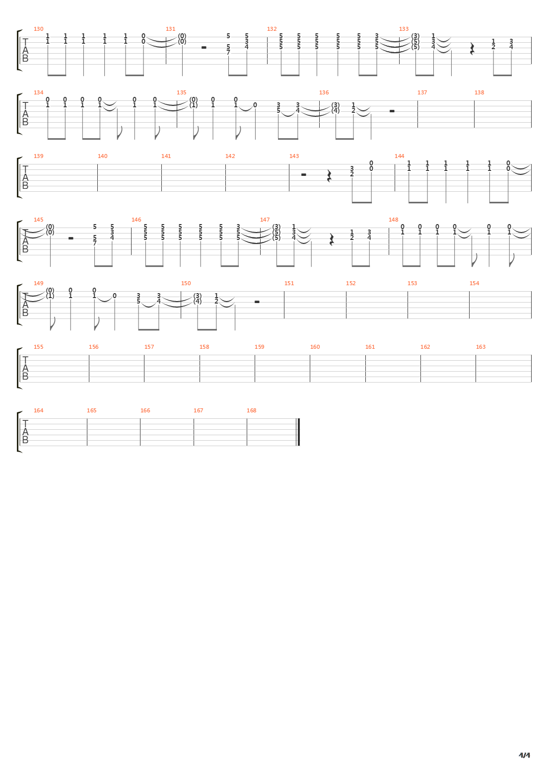 Des Vies吉他谱