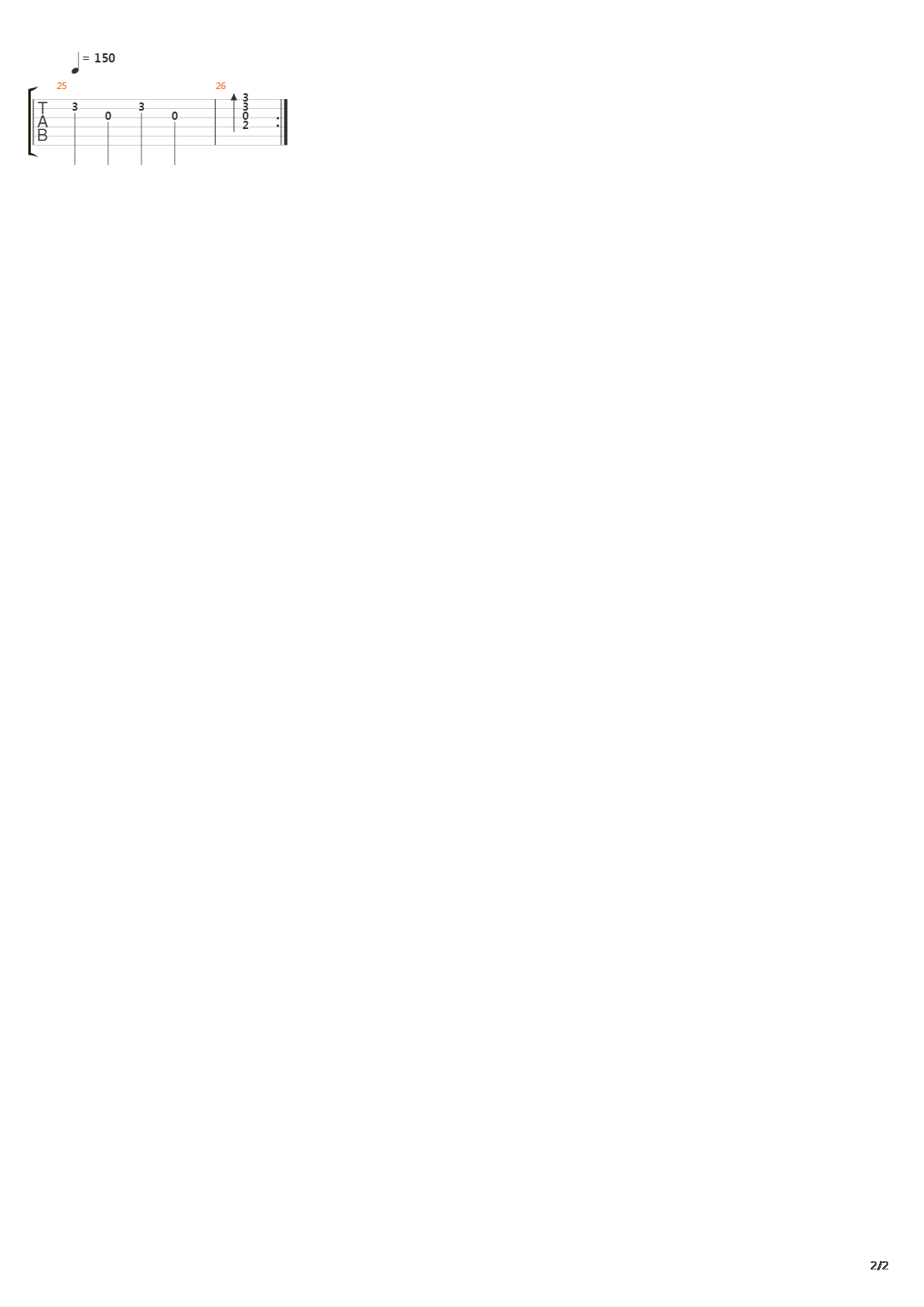 Ne Lui Dis Pas吉他谱