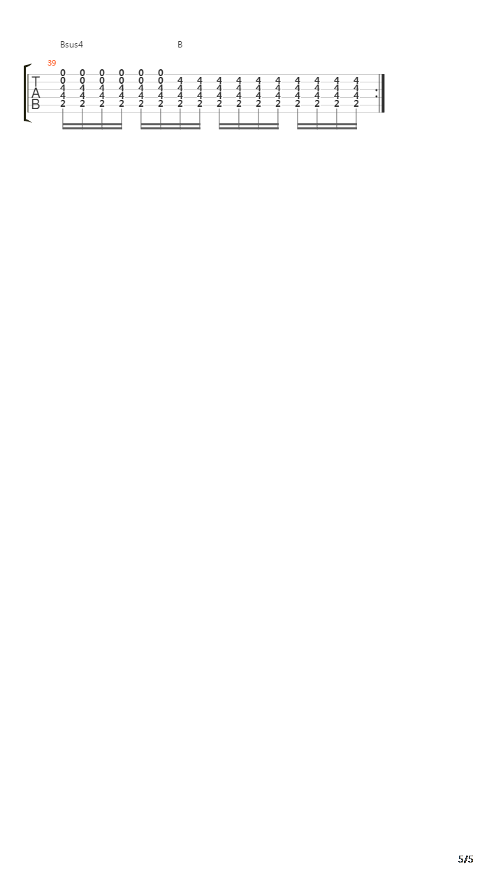 Sache Que Je吉他谱