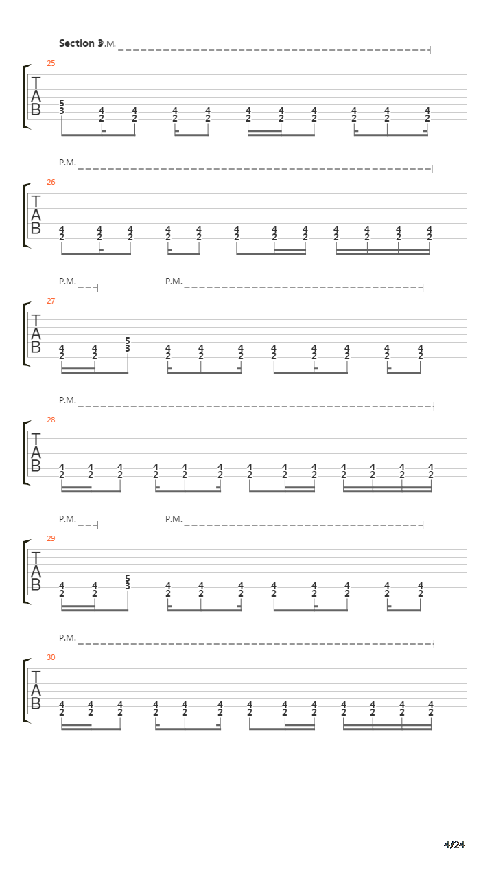 Devil Theory吉他谱