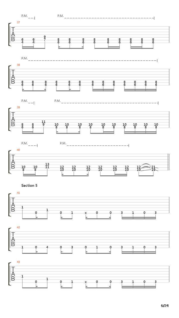 Devil Theory吉他谱