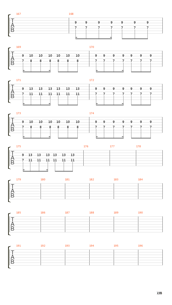 Miles Of Machines吉他谱