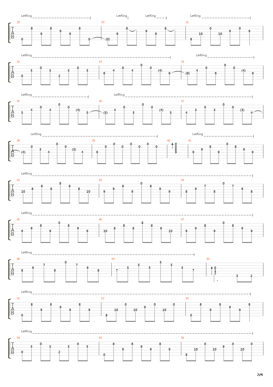 The Departure吉他谱