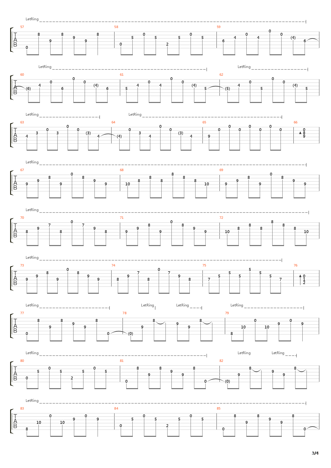 The Departure吉他谱