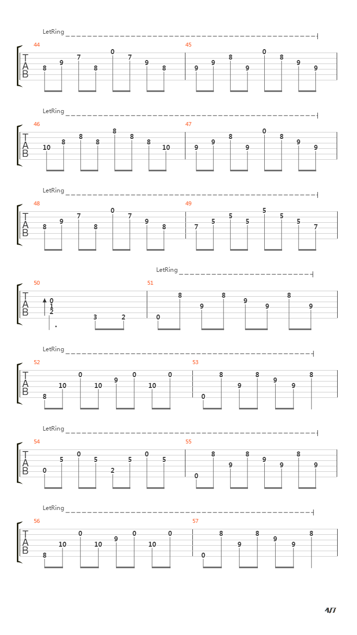 The Departure吉他谱