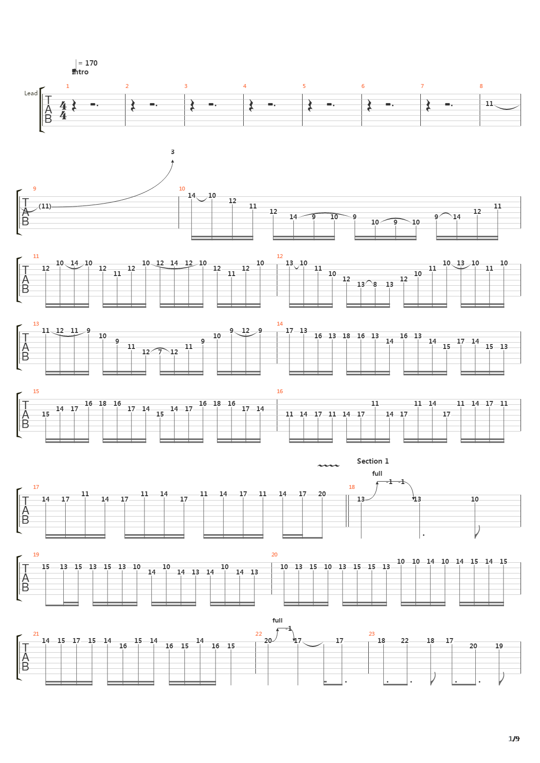 The Ultimatum吉他谱