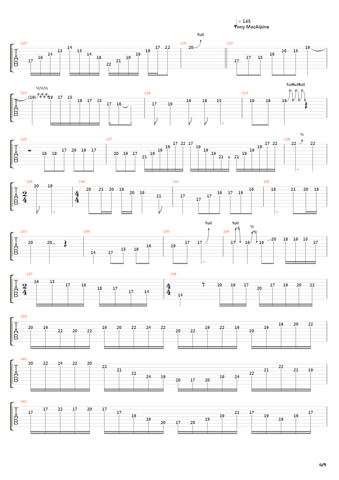 The Ultimatum吉他谱