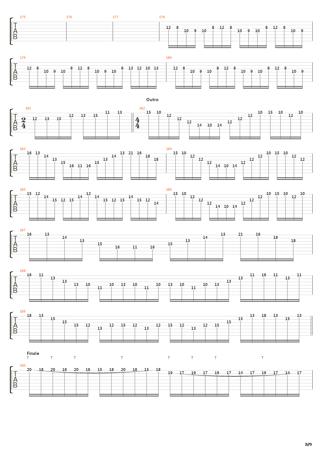 The Ultimatum吉他谱