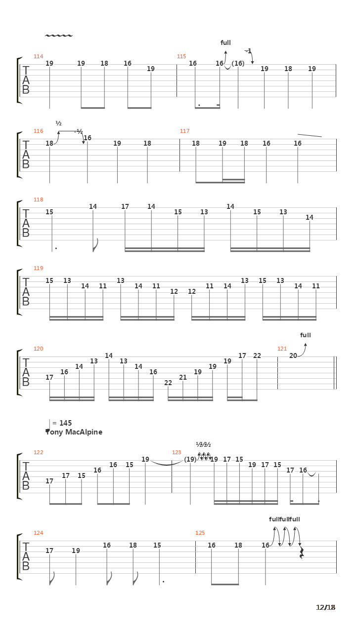 The Ultimatum吉他谱