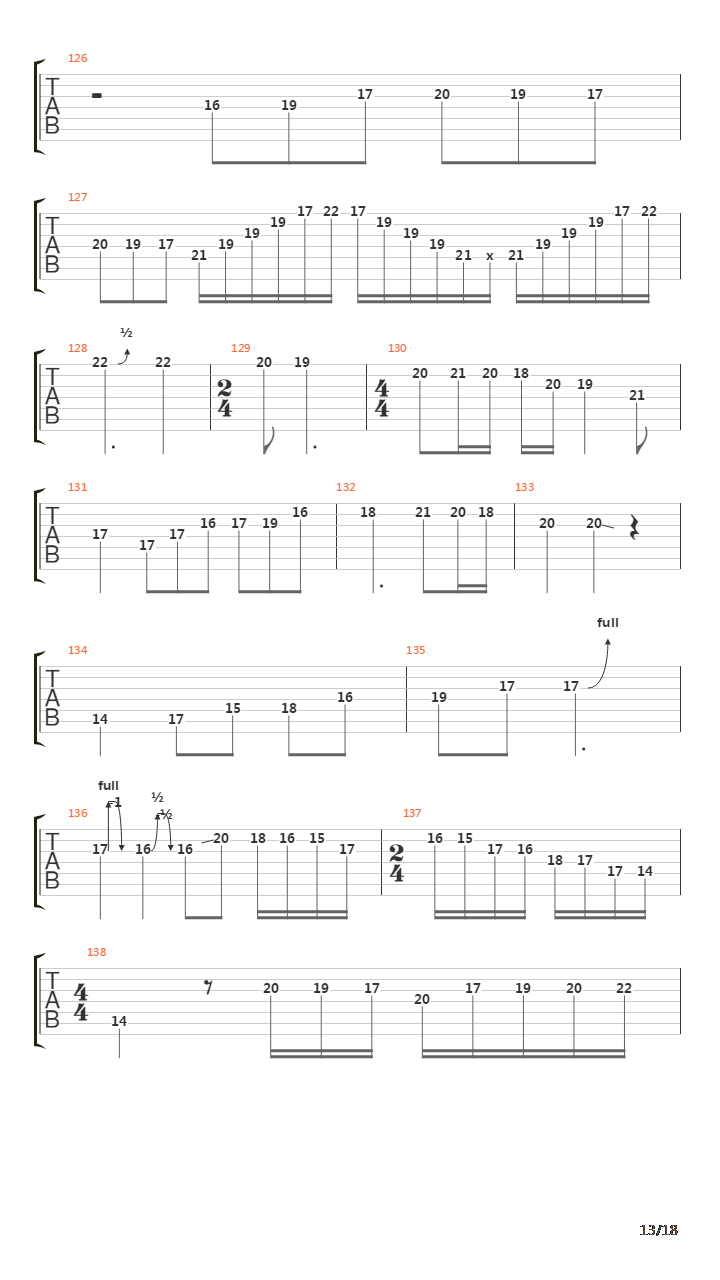 The Ultimatum吉他谱