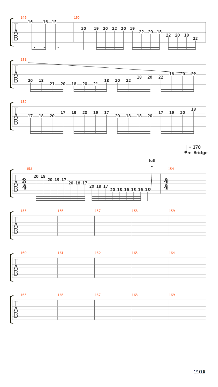 The Ultimatum吉他谱