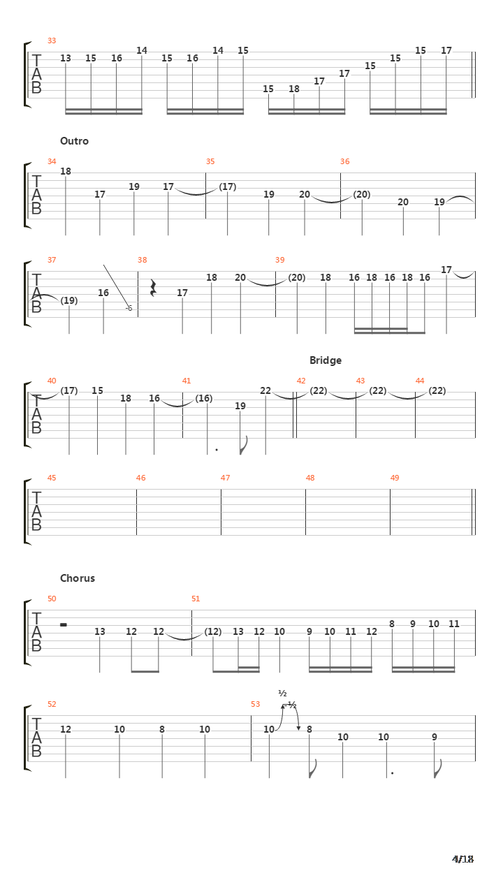 The Ultimatum吉他谱