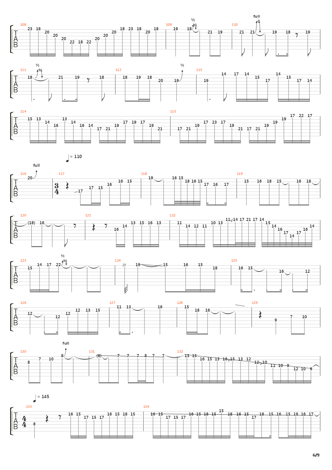 The Ultimatum吉他谱