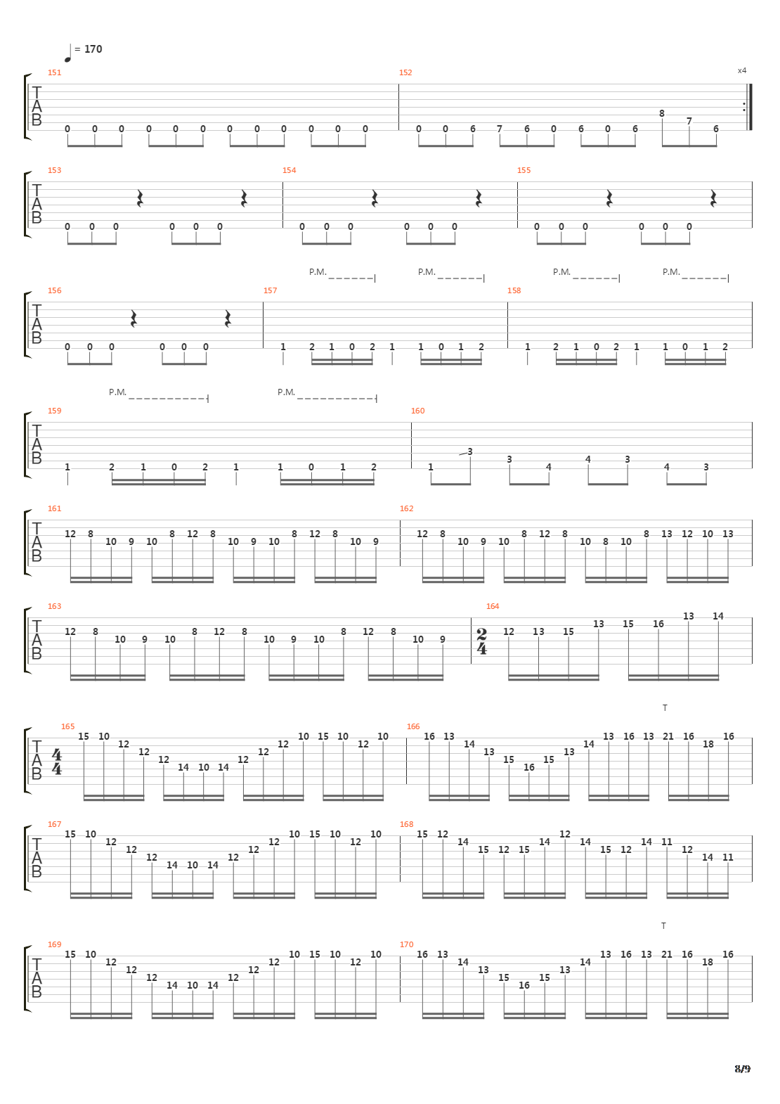 The Ultimatum吉他谱