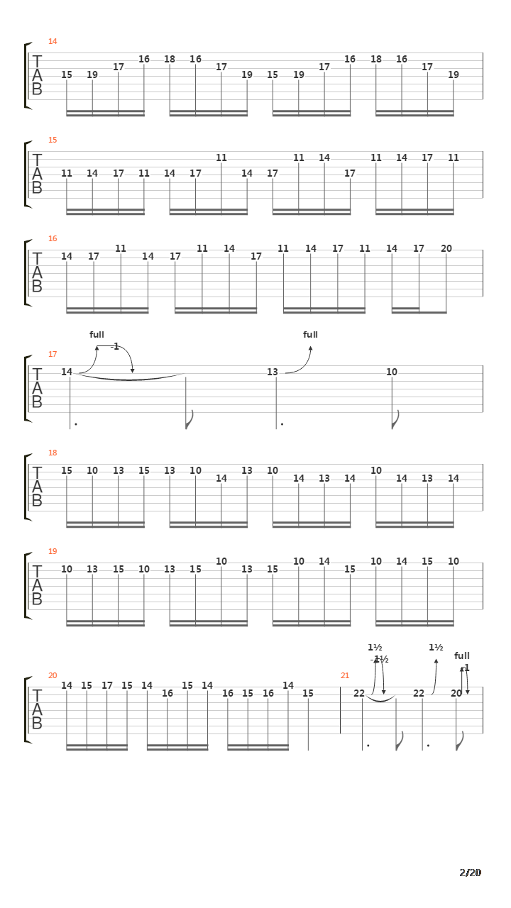 The Ultimatum吉他谱