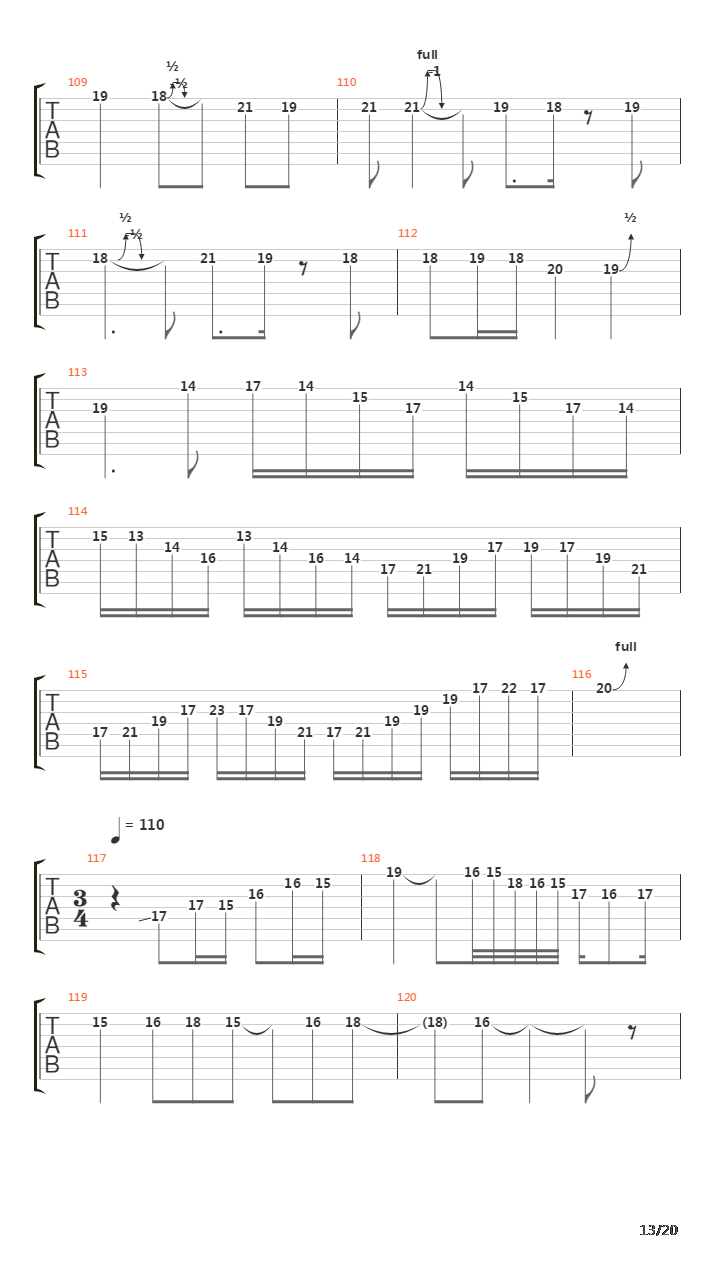 The Ultimatum吉他谱