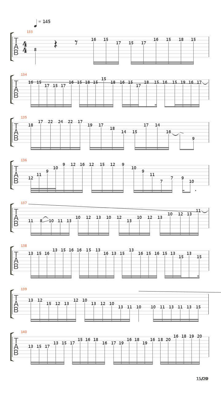 The Ultimatum吉他谱