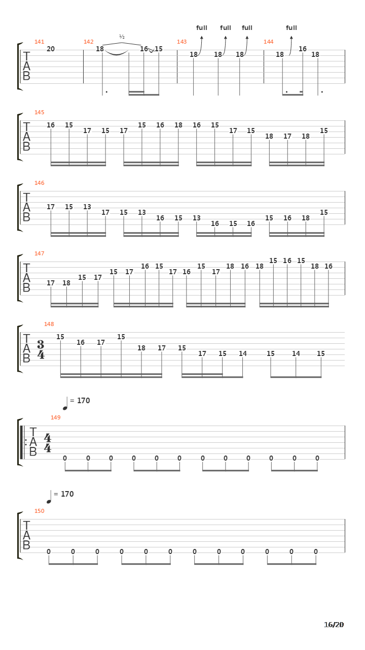 The Ultimatum吉他谱