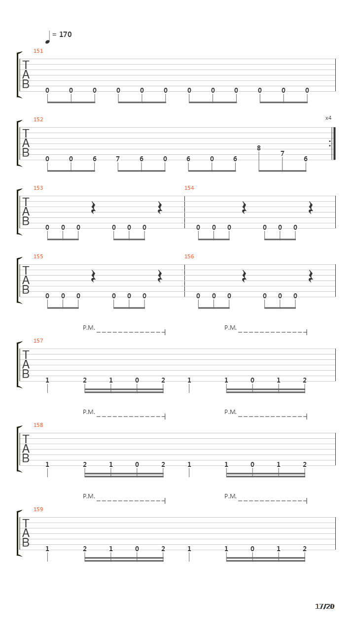 The Ultimatum吉他谱