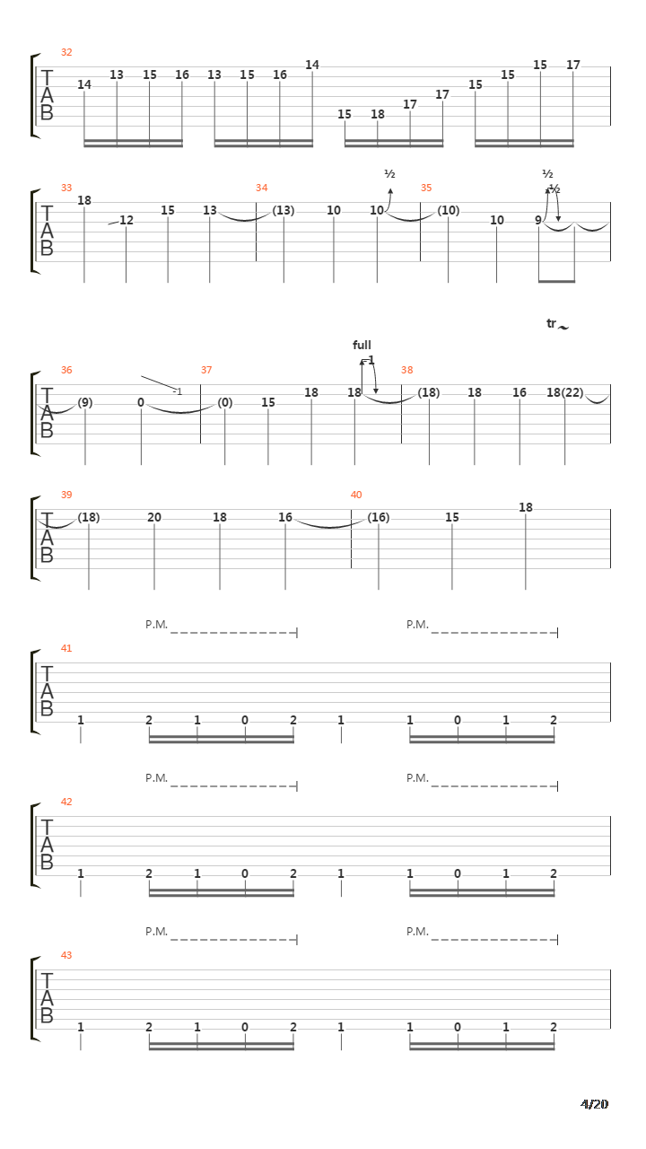 The Ultimatum吉他谱