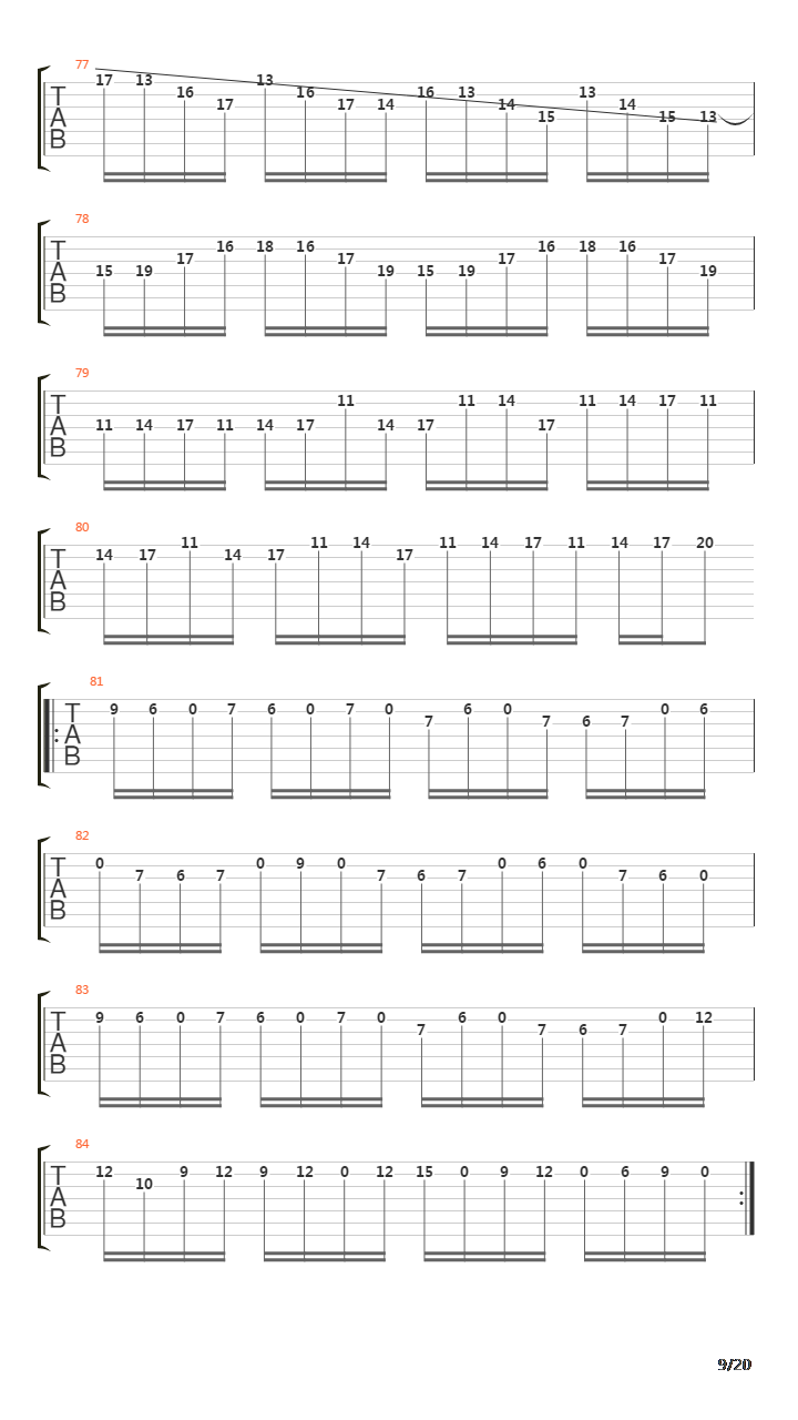 The Ultimatum吉他谱