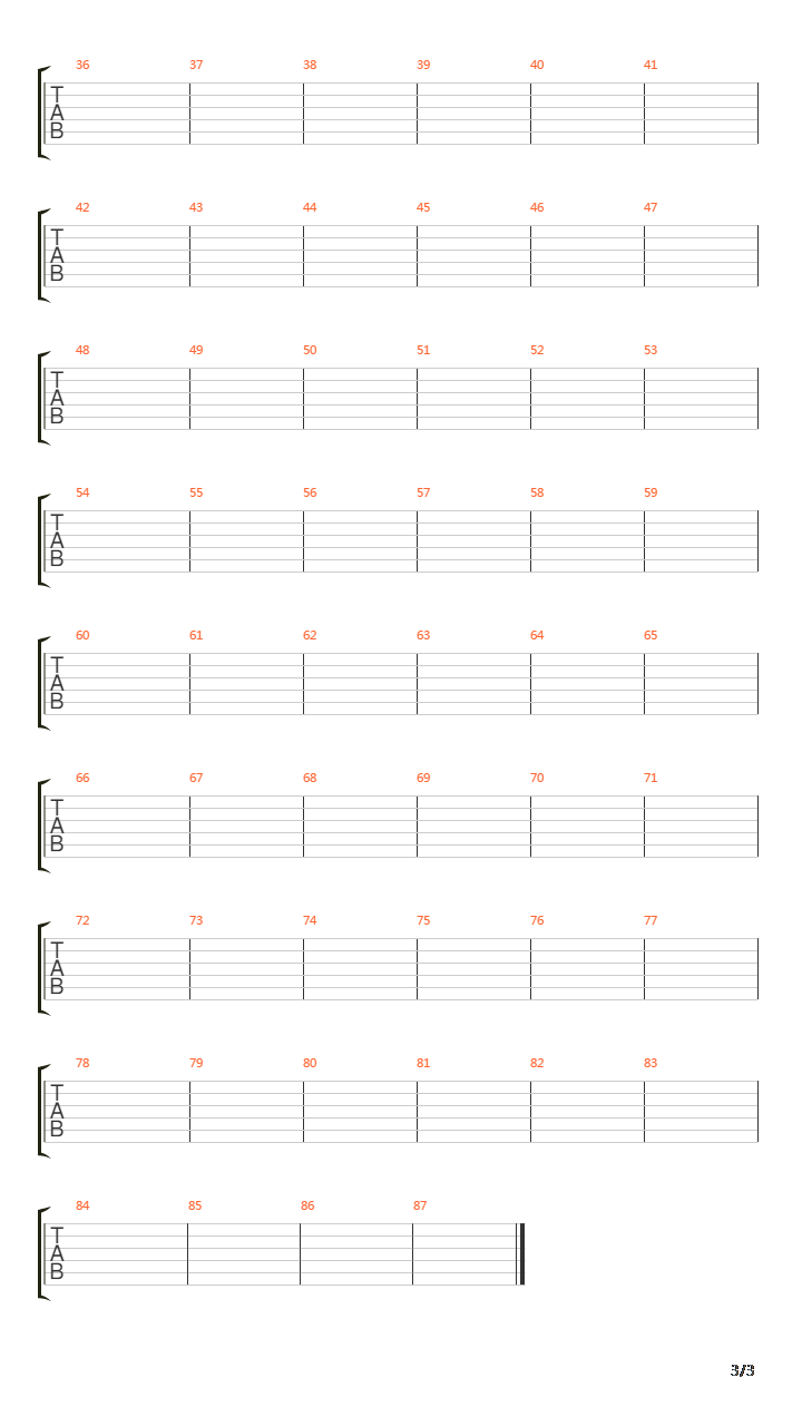 The Ultimatum吉他谱