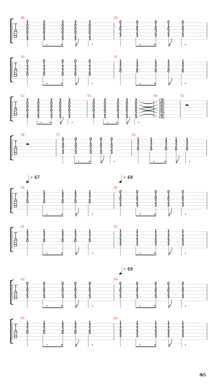 Radio Song吉他谱