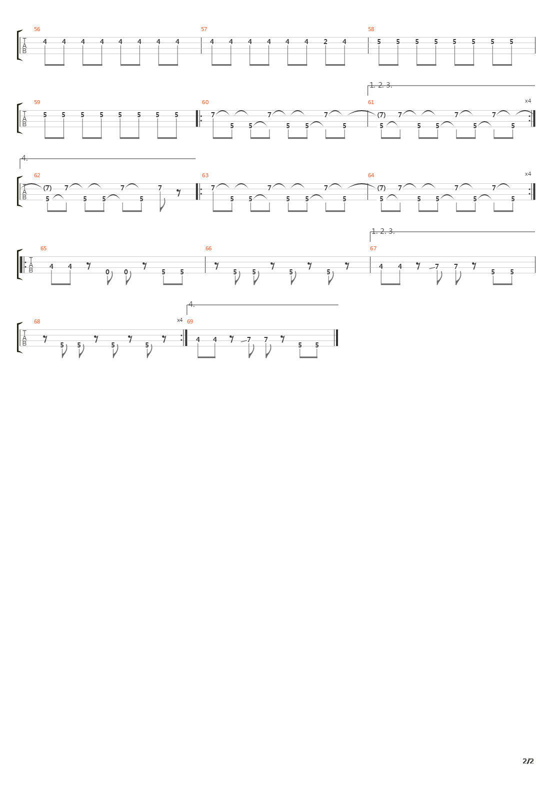 Seventeen吉他谱