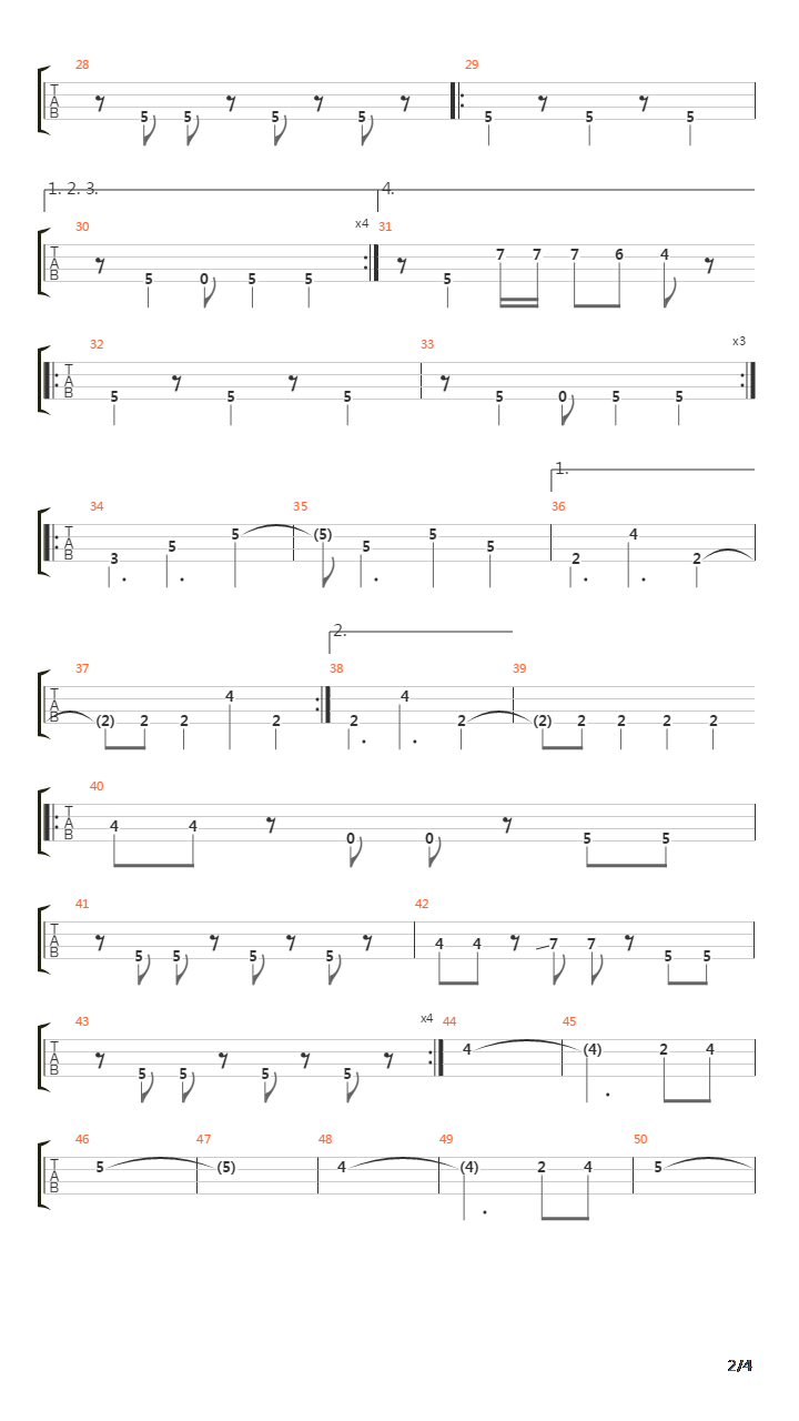 Seventeen吉他谱