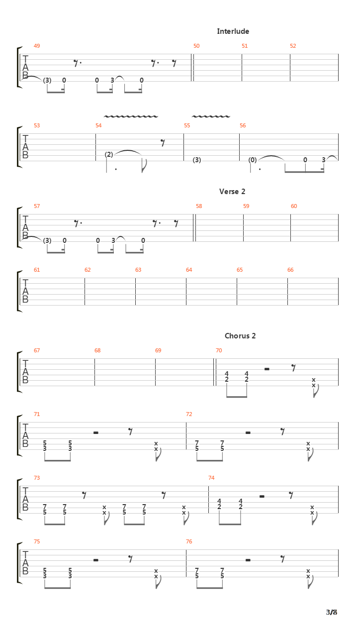 Another Way To Die吉他谱