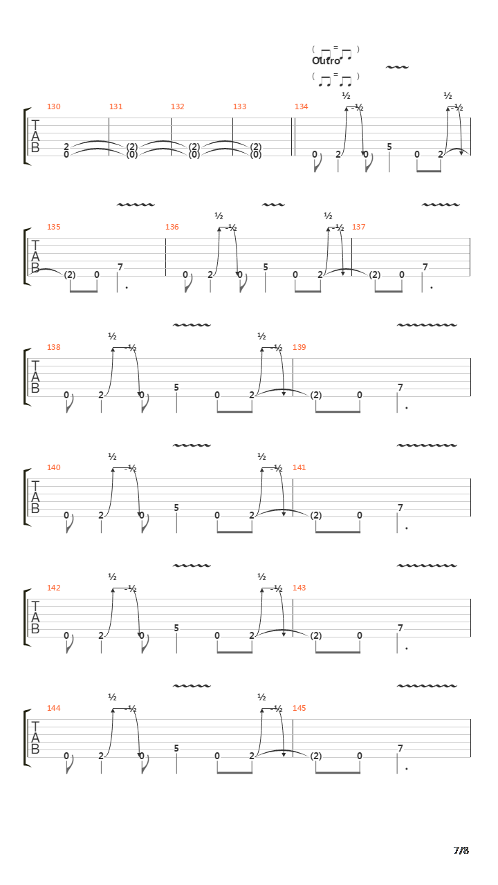 Another Way To Die吉他谱
